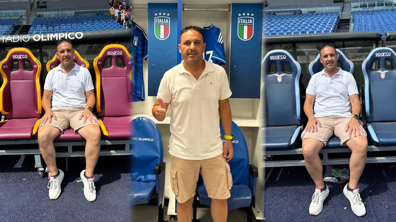 Tour completo por el Estadio Olímpico de Roma. Stadio Olímpico Stadium Tour - AS Roma vía SS Lazio