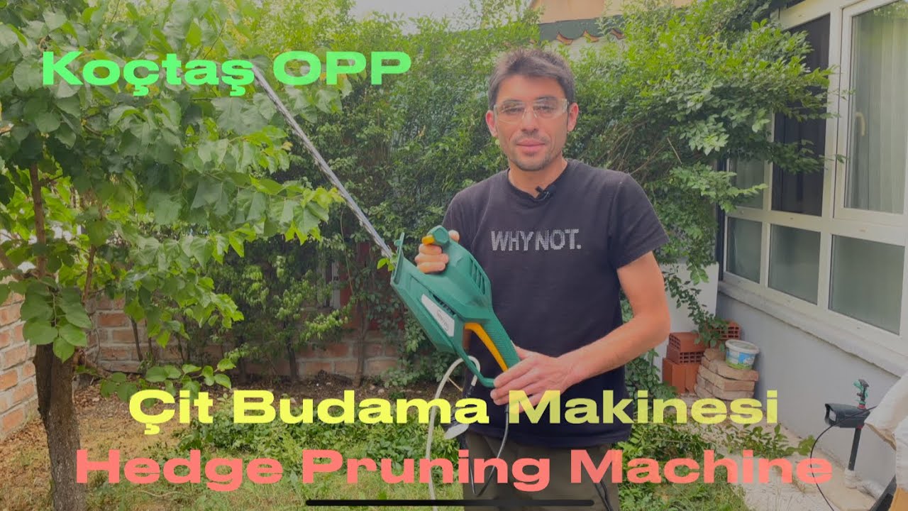 Koçtaş Çit Budama Makinesi Nasıl? OPP #koçtaş