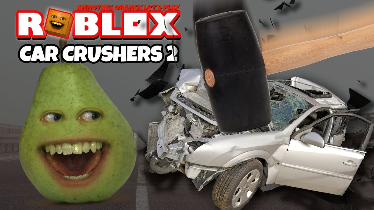 Roblox: CAR CRUSHERS #2 [Игры с грушей]