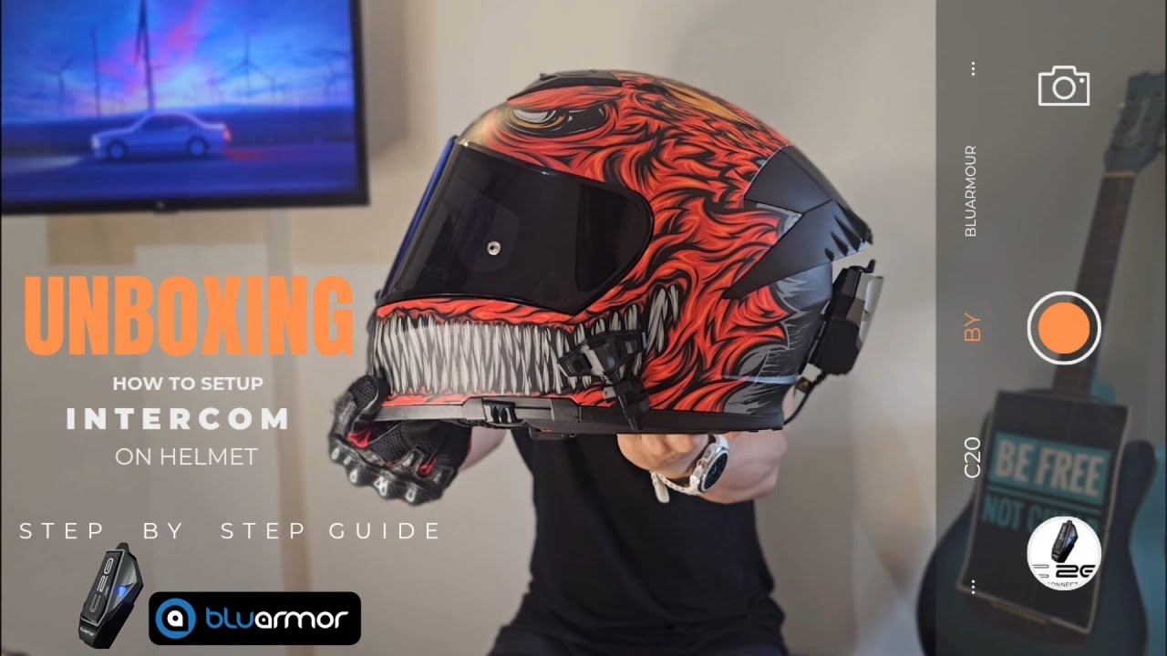 BluArmor C20 Intercom Unboxing & Easy Step-by-Step Installation Guide!!