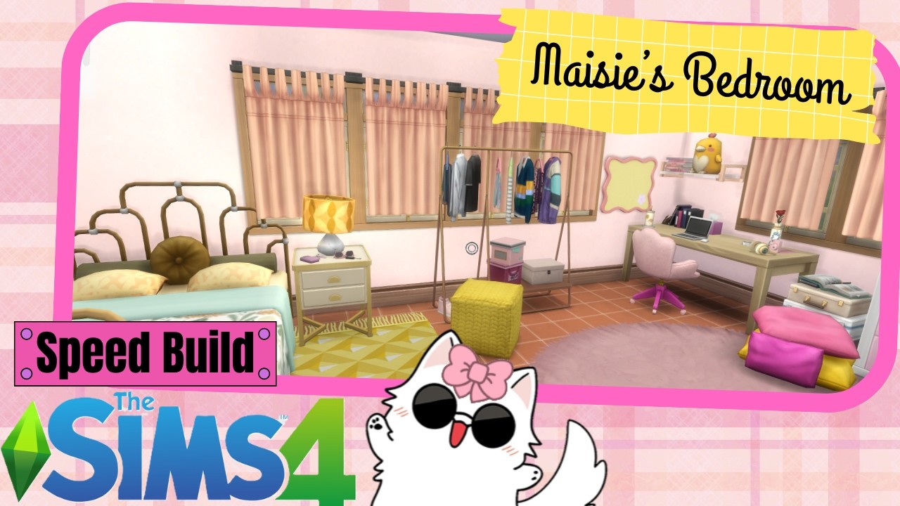 The Sims 4 Hot Tea Legacy Challenge Speed Build || Founder's Bedroom 🛏️✨