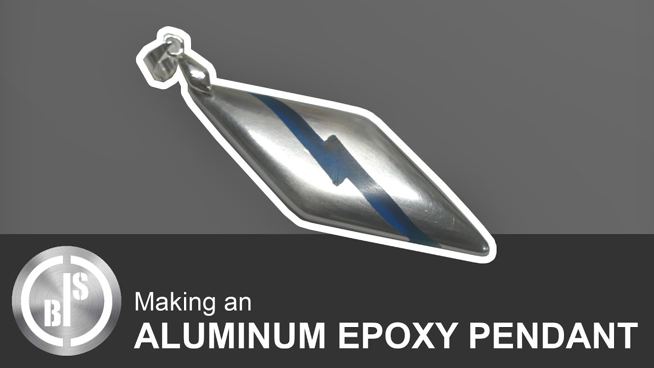 Making an Aluminum Epoxy Resin Pendant