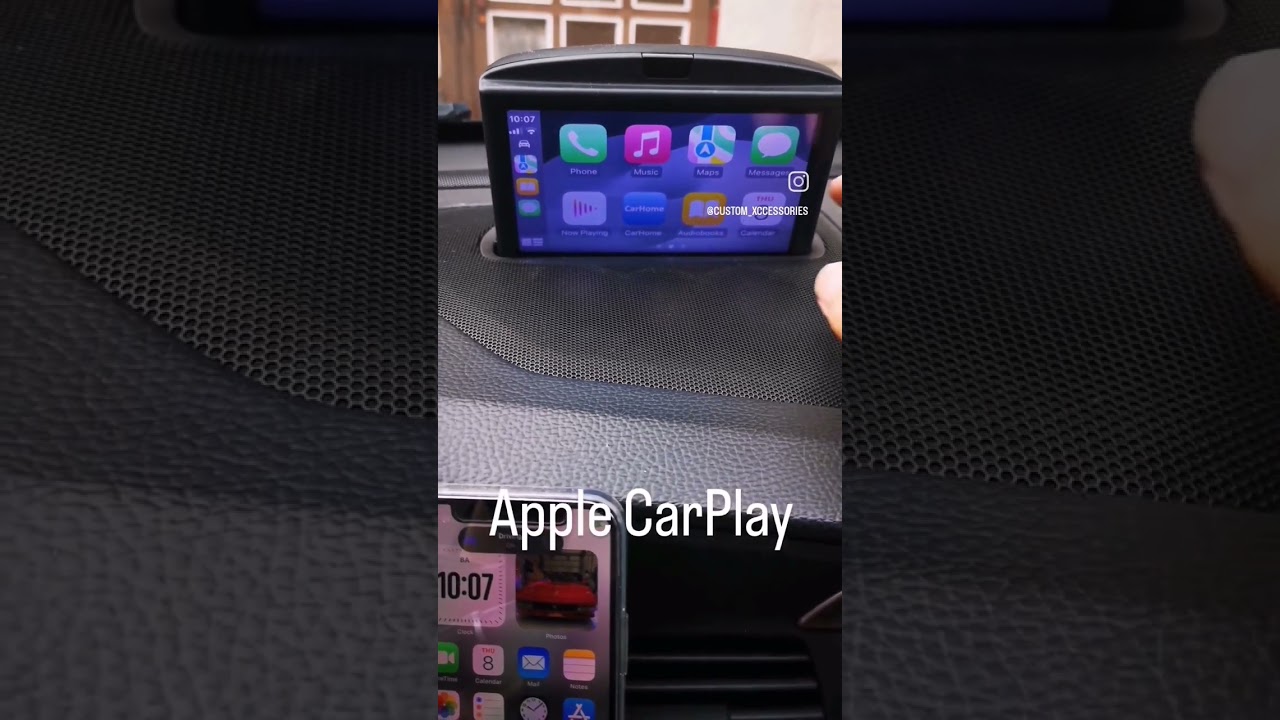 Volvo RTI navigation retrofit with Android Auto and Apple CarPlay for P2 generation. #volvo #carplay