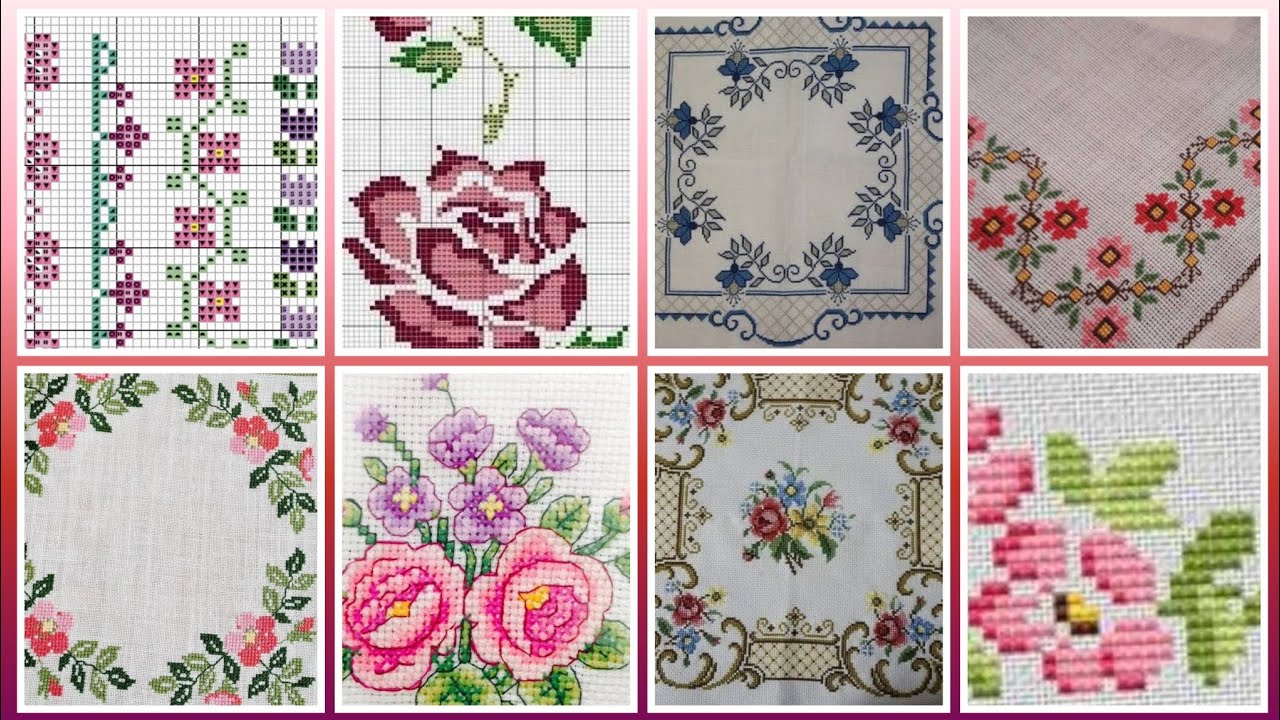 #1 Most Beautiful and Unique New Cross Stitch Patterns For Everything #CrossStitchDesign#Trend