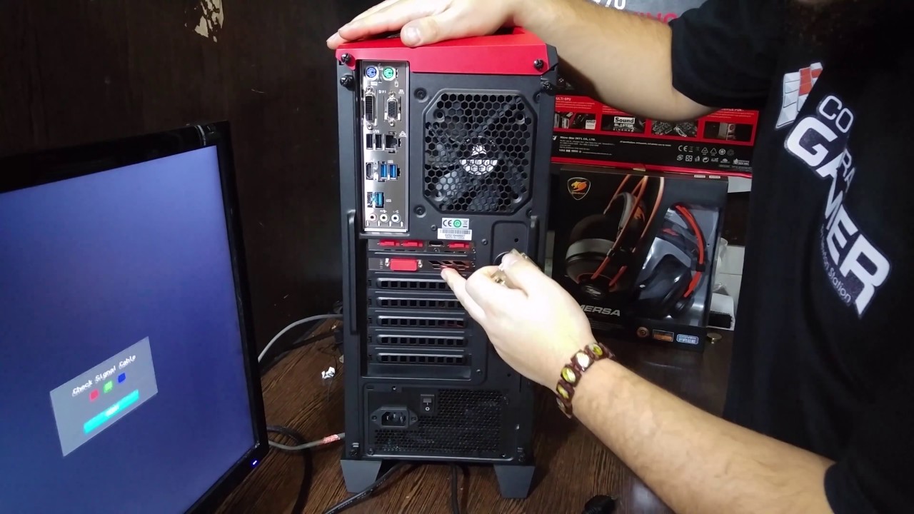 TIPS - CompraGamerTV  ¿ Cómo conectar una PC ? Lean te lo cuenta
