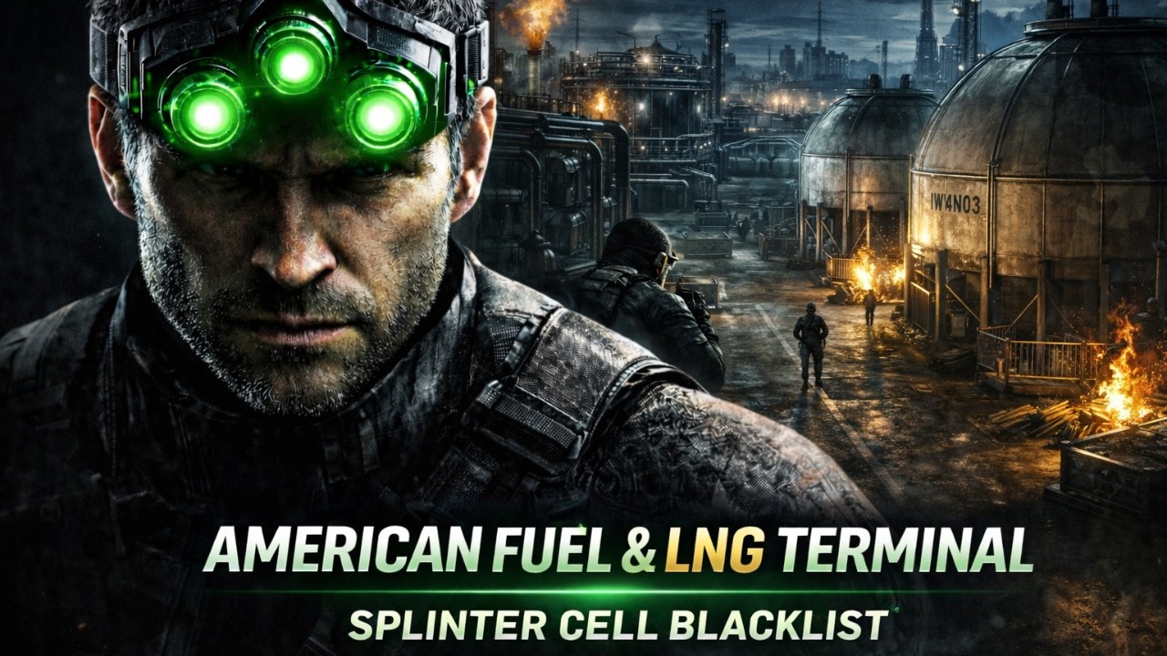 Sabotage at the LNG Terminal | American Fuel Missions | Splinter Cell Blacklist