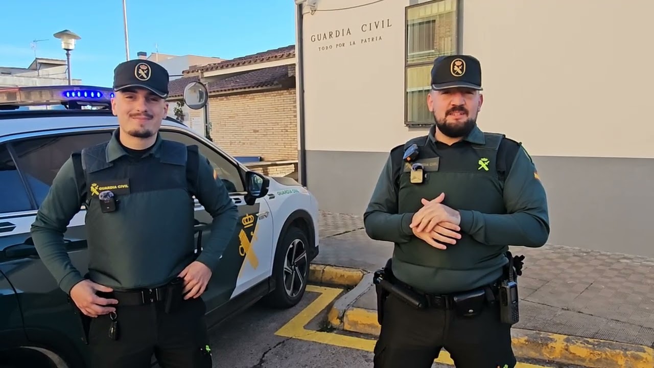 Felicitación de Navidad de la Comandancia de la Guardia Civil de Huesca