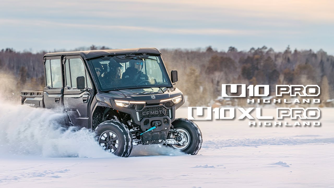 2025 CFMOTO U10 Pro Highland | The Official Vehicle of Paradise