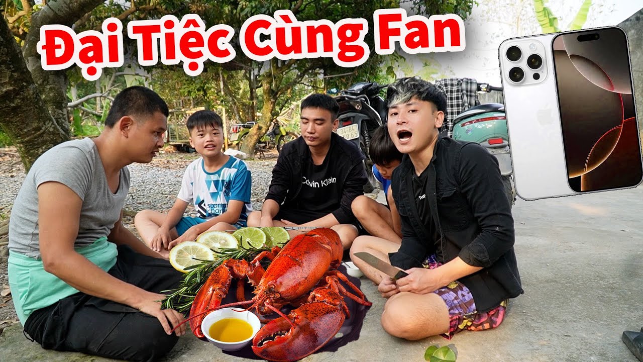 Hậu Cáo - Ăn Trứng Lộn Cùng Fan Thử Thả iPhone Xuống Nước