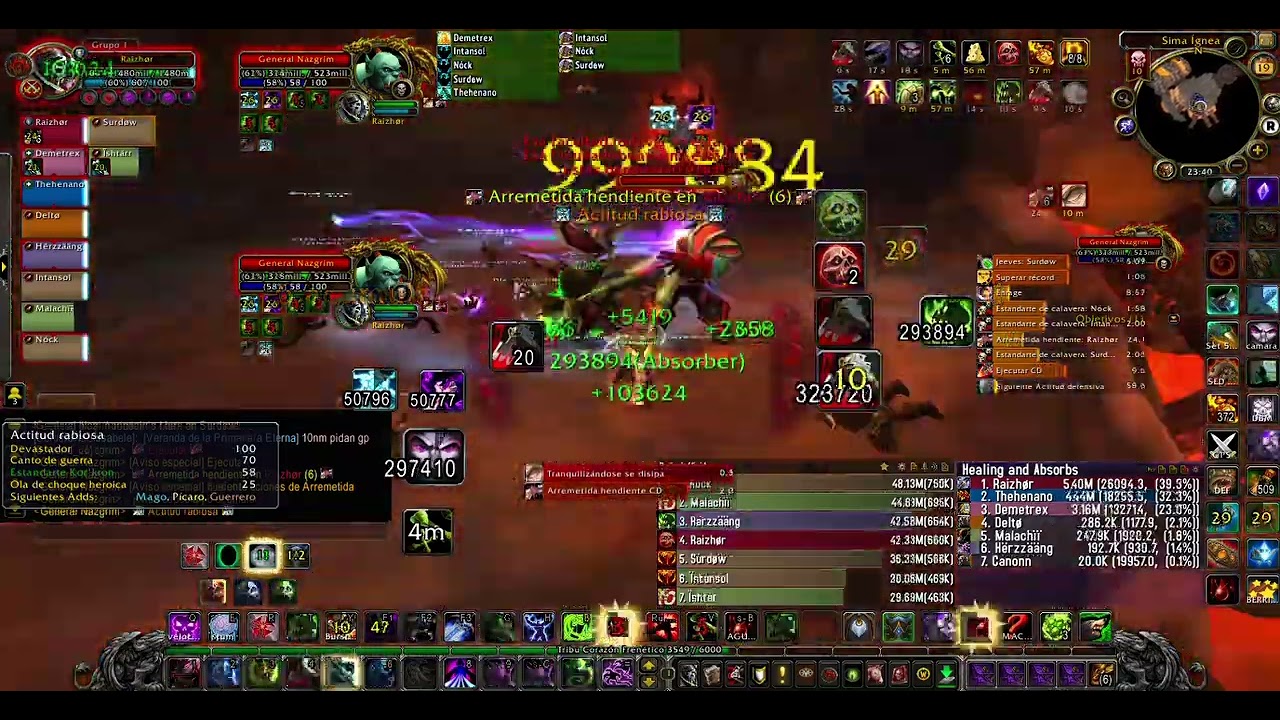 Dk Sangre 589.9 // Solo Tank Nazgrim 10H