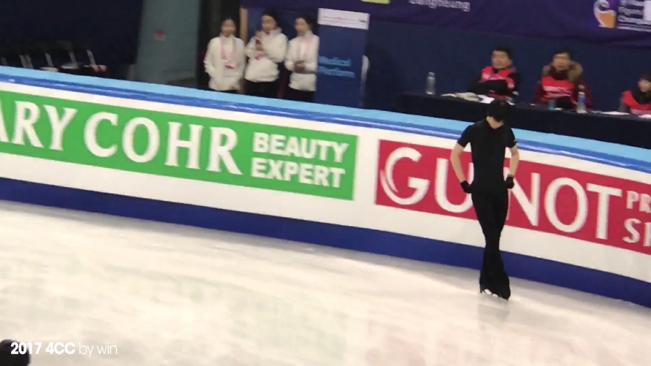 [Fan Cam] Yuzuru Hanyu 2017 4CC OP - 1 (20170215)