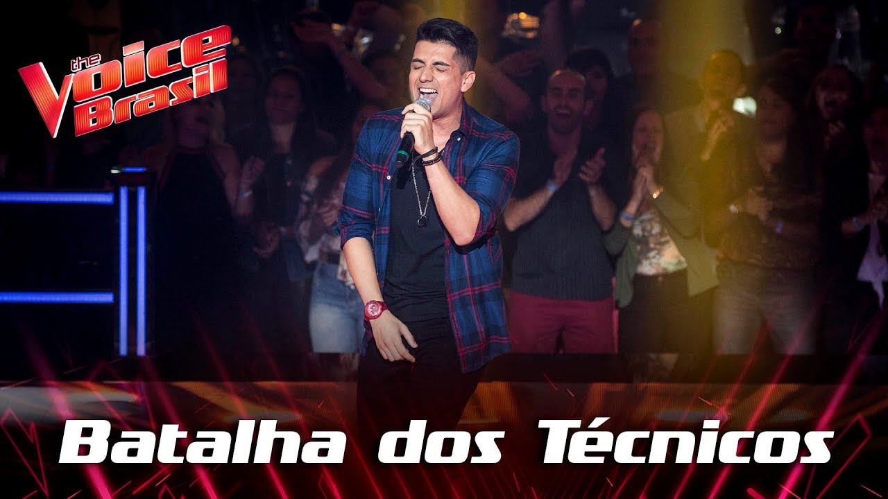 Renan Valentti canta 'Amo Noite e Dia' na Batalha dos Técnicos - The Voice Brasil | 7ª Temporada