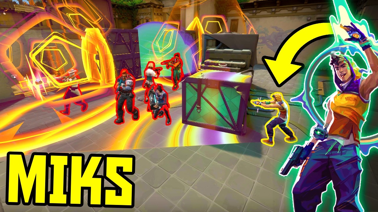 THE POWER OF MIKS - Best Tricks & 200 IQ Outplays - VALORANT
