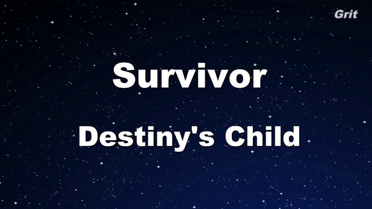 Survivor - Destiny's Child Karaoke【Guide Melody】