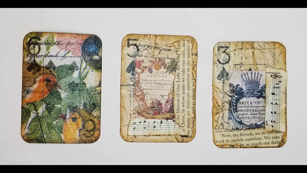 😍💜 Most Simple Altered Playing Cards As Per Viewer Request  💜😍 - Part 1