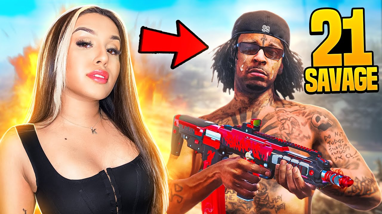 I became 21 SAVAGE in MODERN WARFARE 2 and got called UGLY! 😥