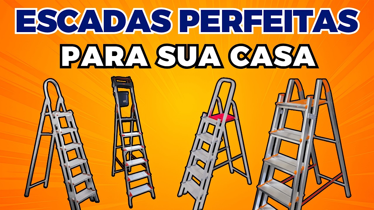 Top Escadas de Alumínio para Casa em 2026! Qual a Melhor Escada de Alumínio para Casa?