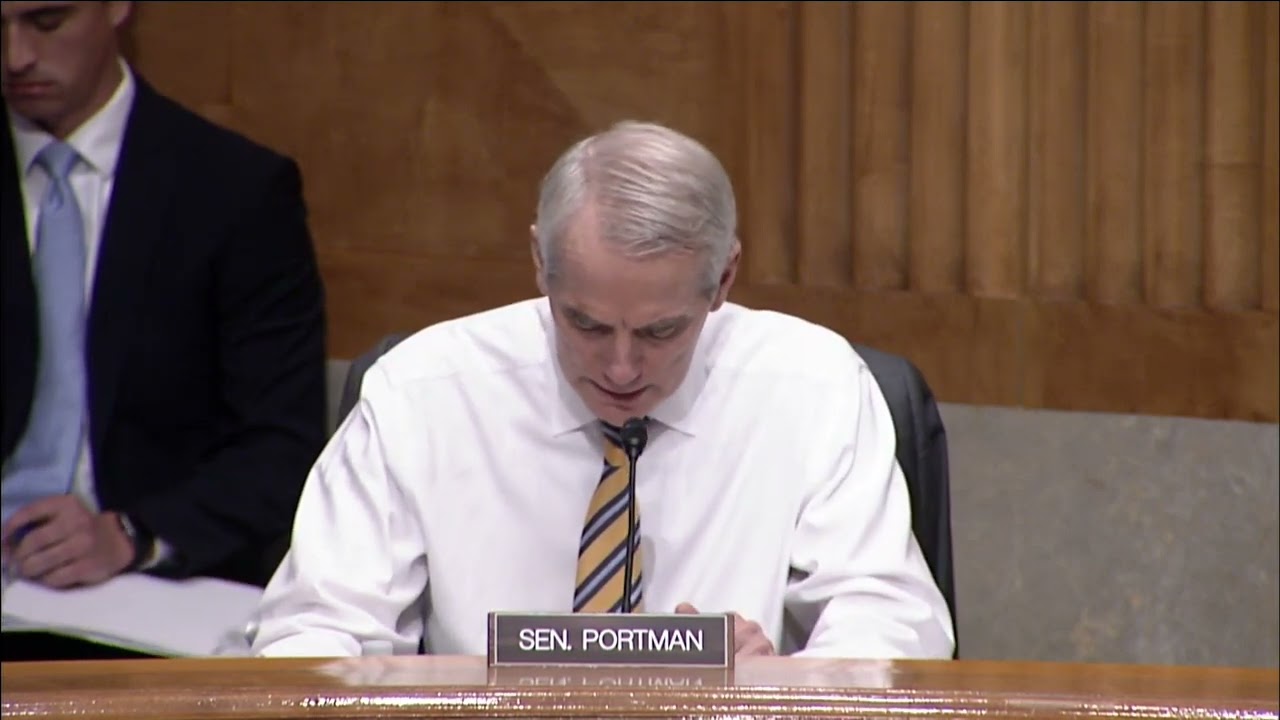 At Hearing, Portman Highlights Recent Report That Underscores Threat Ransomware Presents to the US