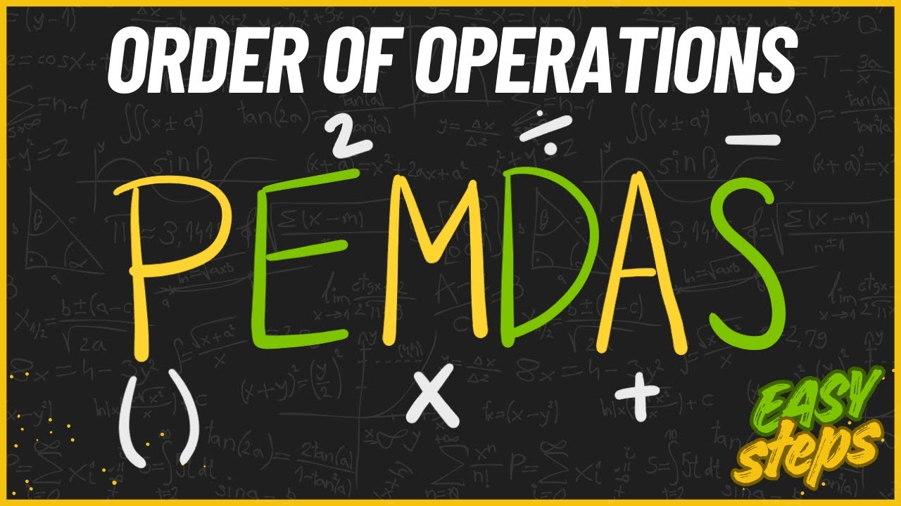 Order of Operations (PEMDAS) Made Easy – Step by Step