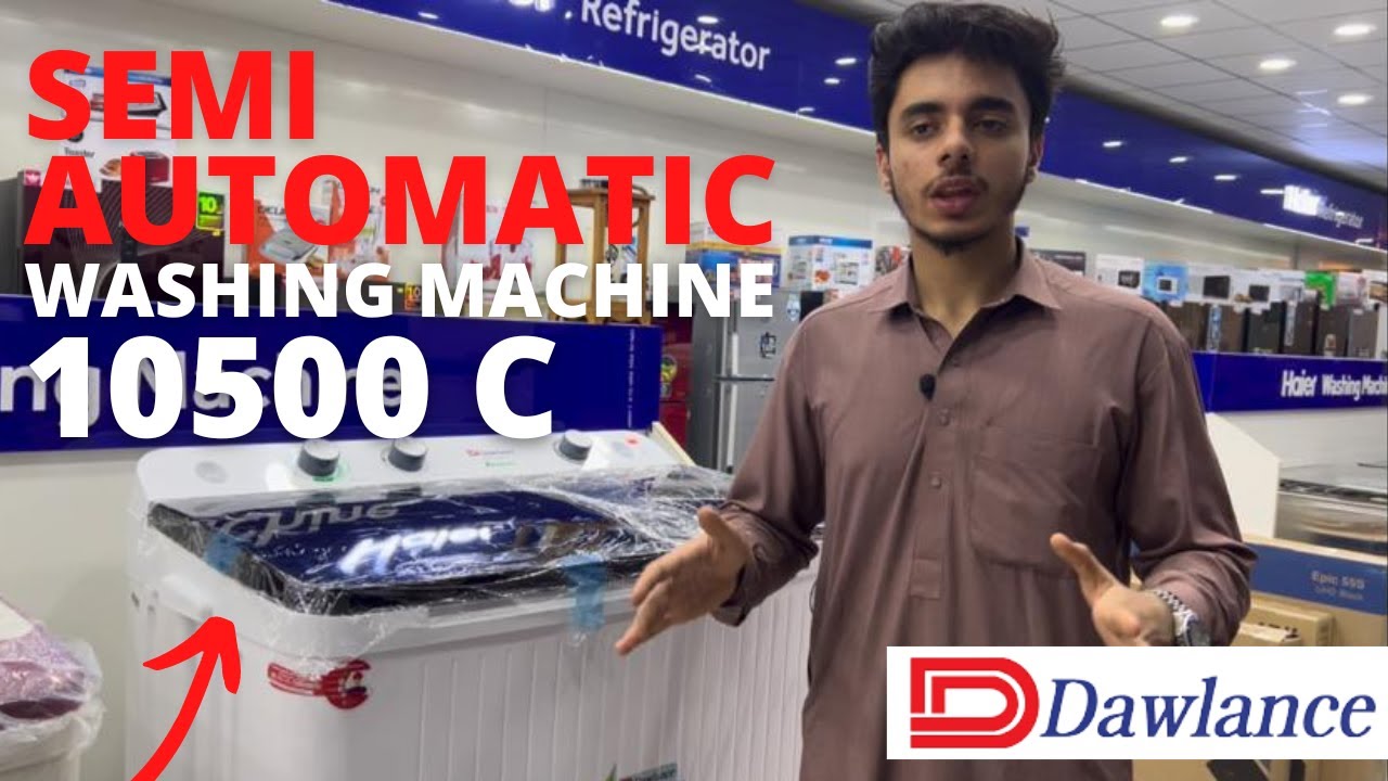 Double washing machine Dawlance 15 Kg DW 10500 C | Laundry wash | 10 years warranty | energy saving