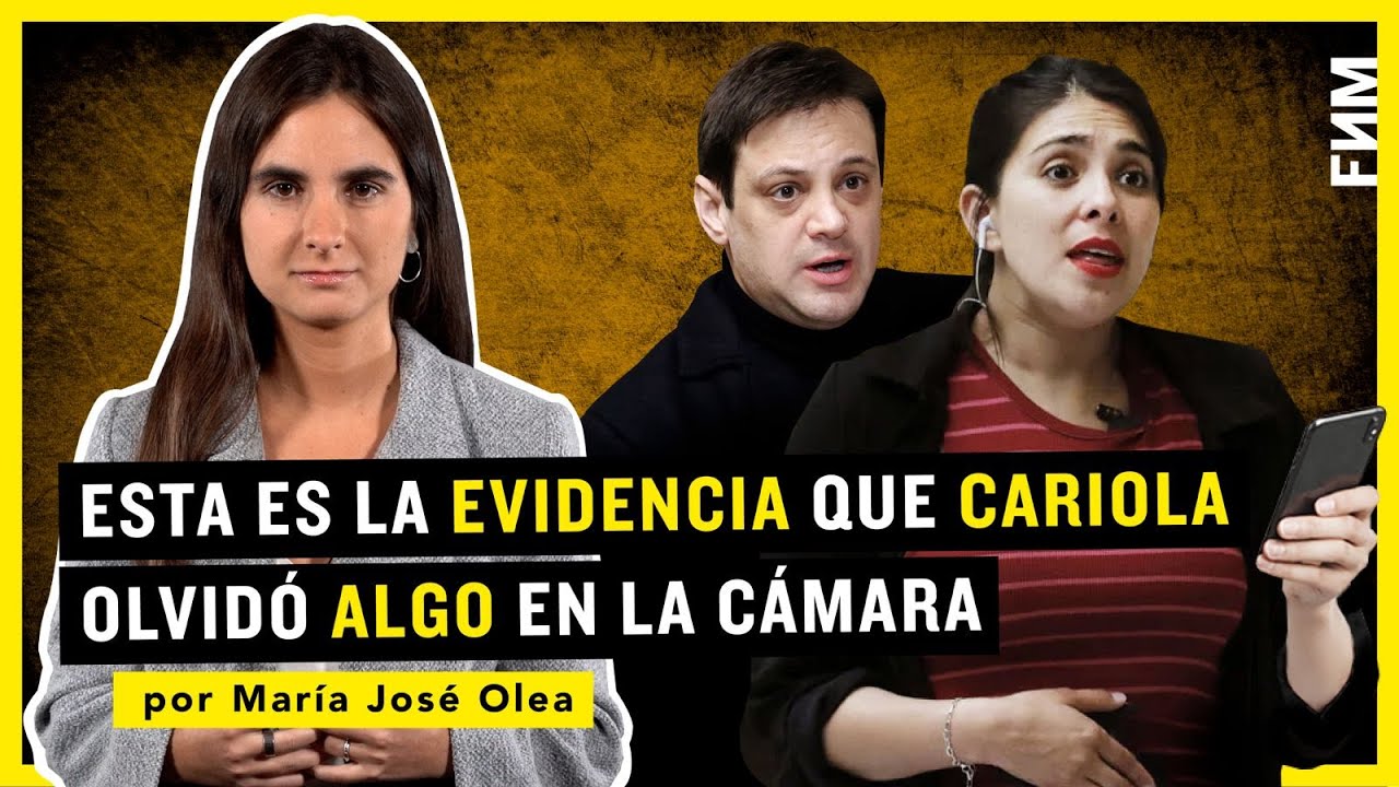 Esta es la evidencia que Cariola olvidó algo en la cámara | por María José Olea