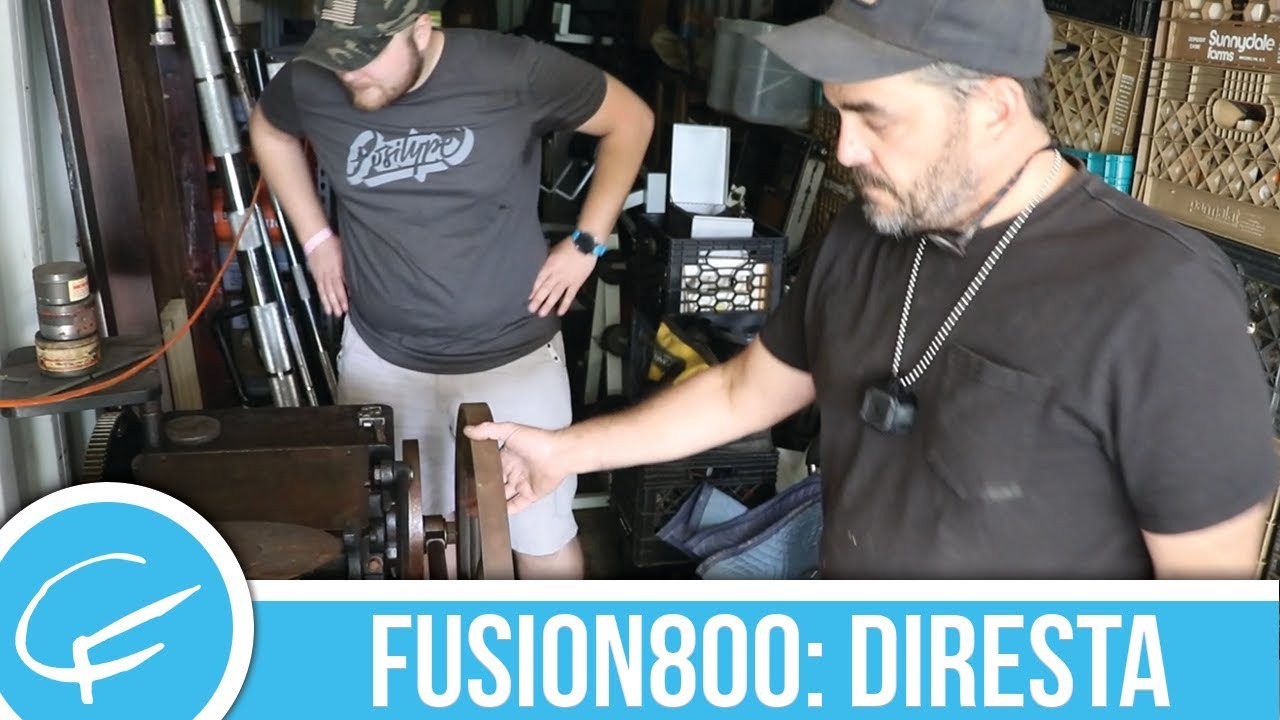 Fusion800: 3D Printed Letterpress Type - DiResta