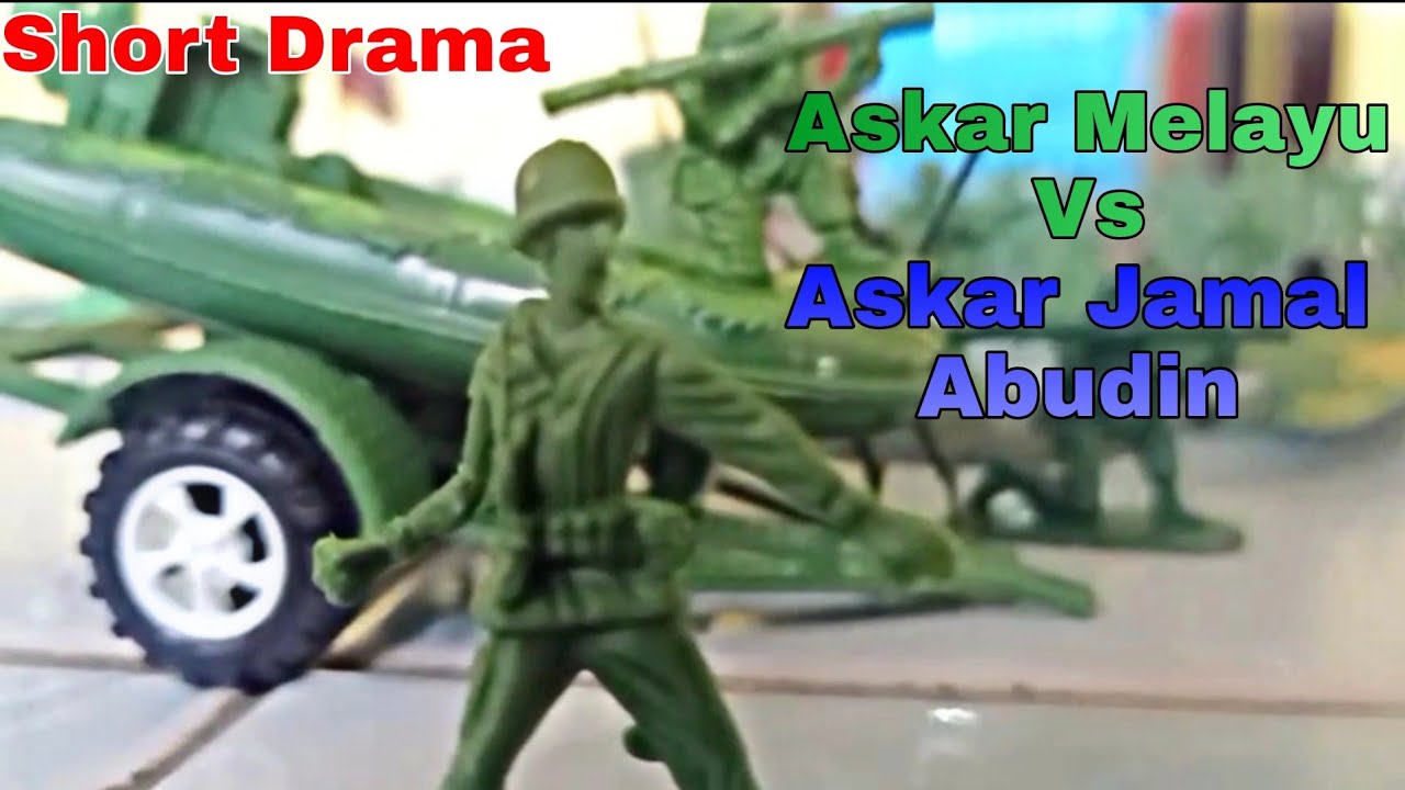 Peperangan Askar Melayu🪖 (Short Drama Komedi🕷) | Mainan Askar