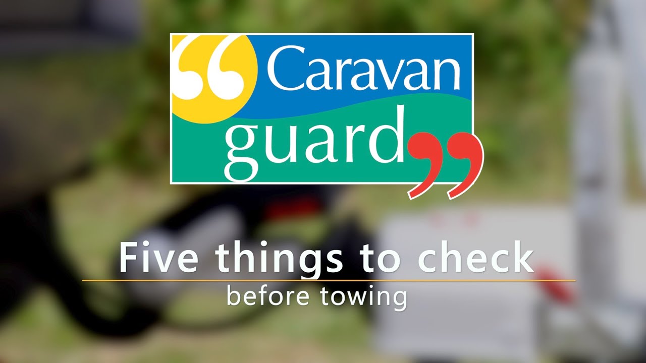 Things to check before towing