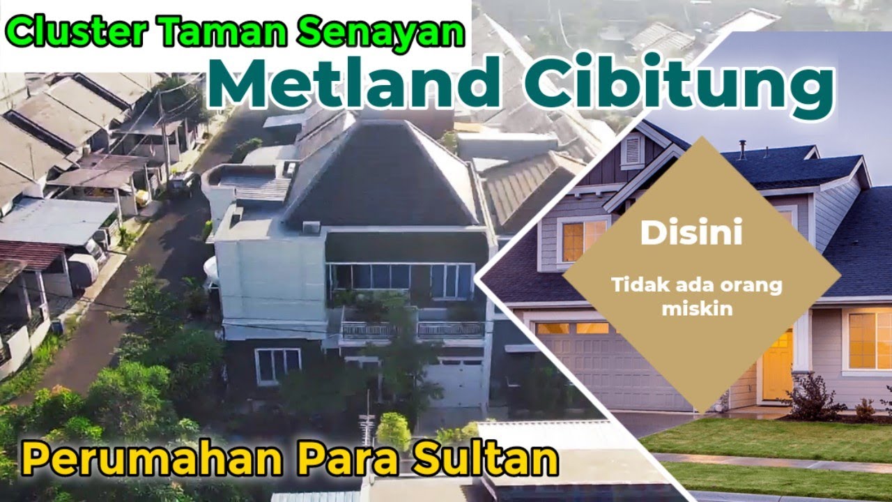 Cluster Terbesar di Metland Cibitung|| Cluster Taman Senayan