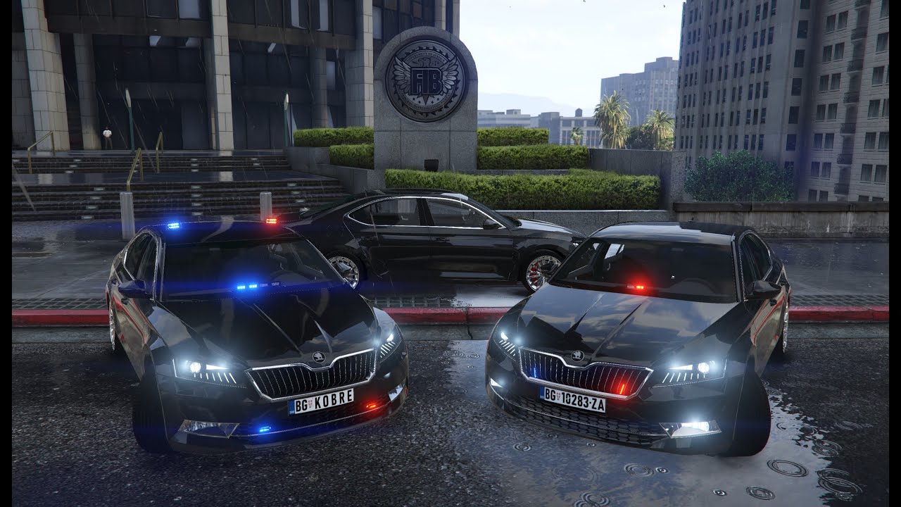 Skoda Superb 2015 Unmarked/Kobre Policija Srbije