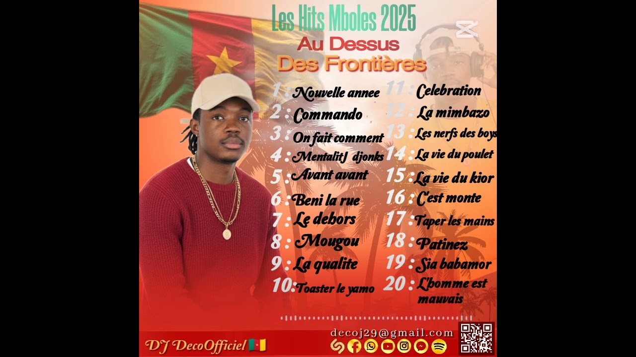 Mixtapes Mbole 237🇨🇲  by DJ D&eacute;coOfficiel 