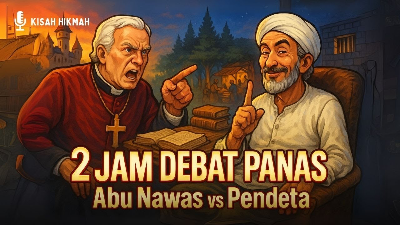 Pendeta Menguji Abu Nawas Selama 2 Jam dan Inilah Jawabannya