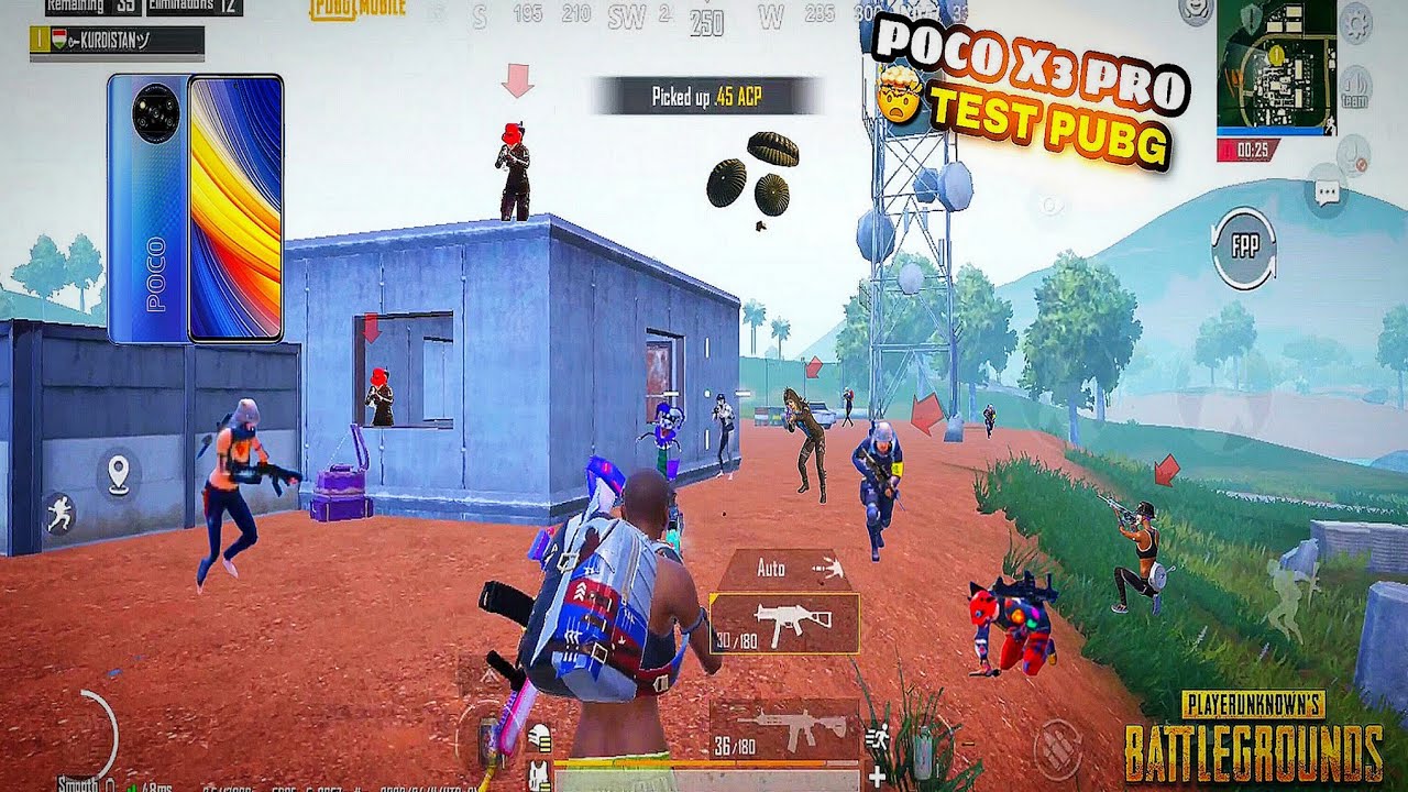 ⚡poco x3 pro pubg test🔥4K+EXTREME🥶BOOTCAMP test🥵20 KILLS⚡ |PUBG MOBILE