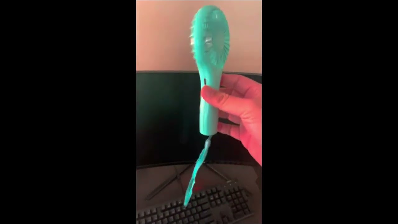 Review TriPole Mini Handheld Fan Battery Operated Small Personal Portable Fan Speed Adjustable USB R