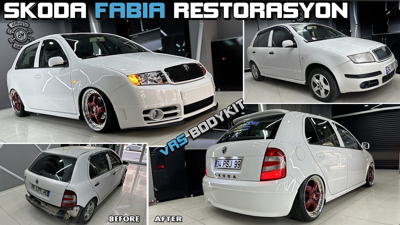 Skoda FABIA Restorasyon & vRS Dönüşüm // Modifiye
