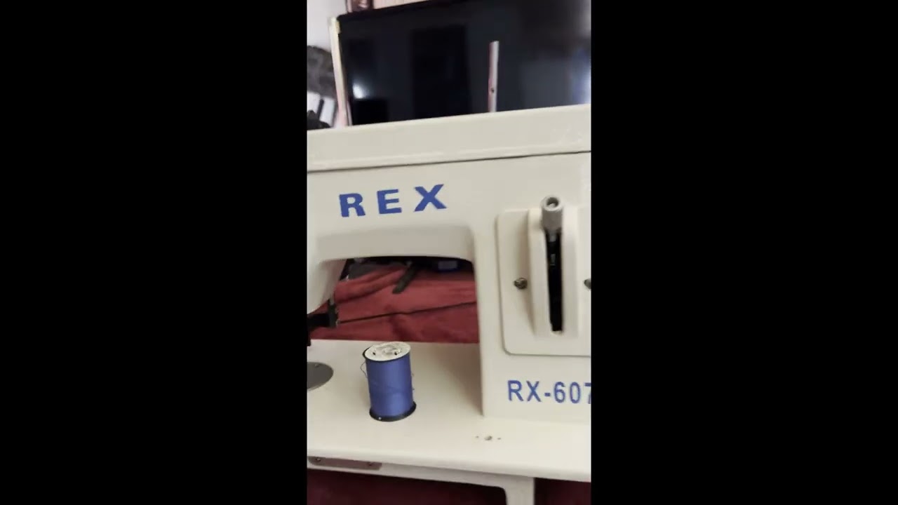 The REX RX 607 Walking foot Sewing Machine