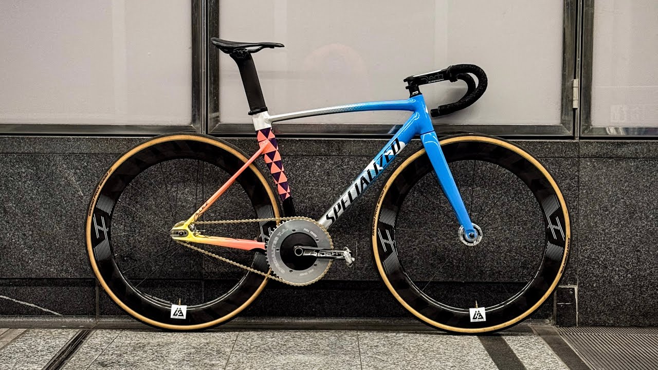 2019 Specialized Allez Sprint Track Red Hook Crit Dream Build Fixed Gear ASMR