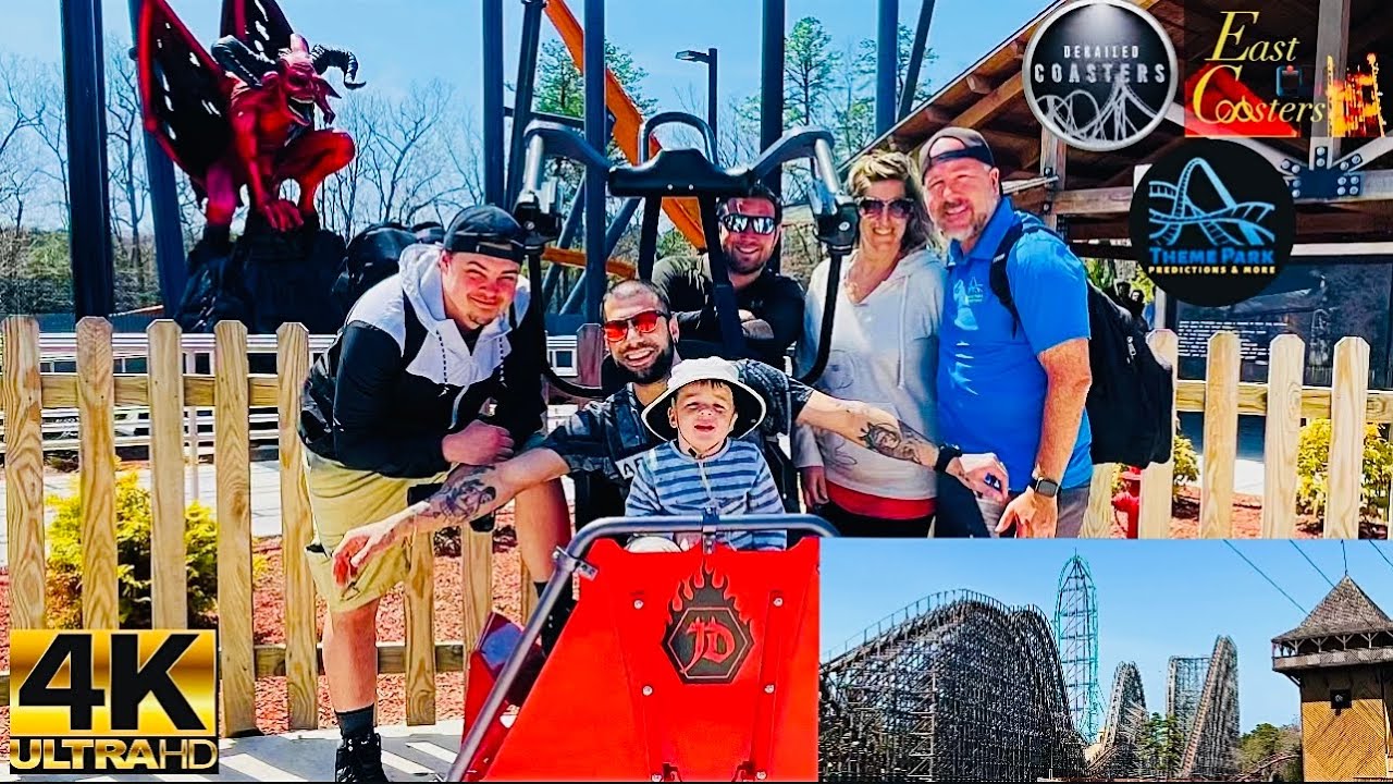 America’s BIGGEST Amusement Park: Six Flags Great Adventure VLOG 4K 60fps HDR Jackson,NJ