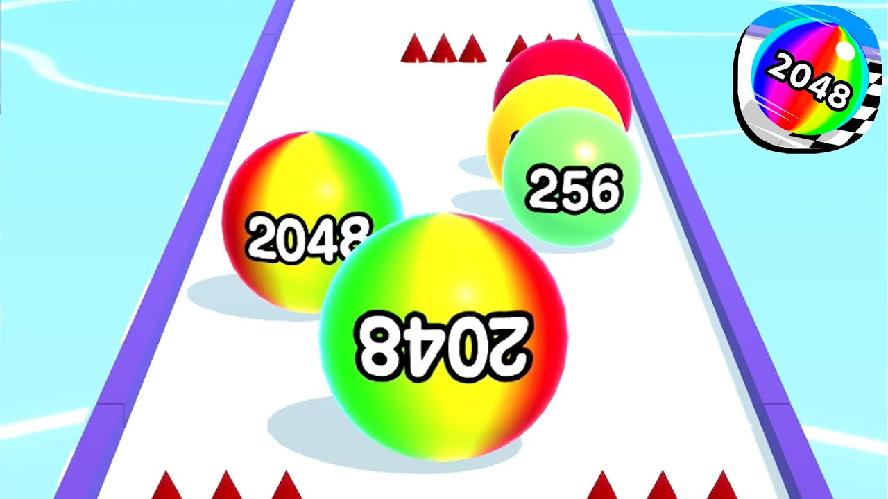 Ball Run 2048 - All Levels Gameplay Android, iOS ( Levels 970 )
