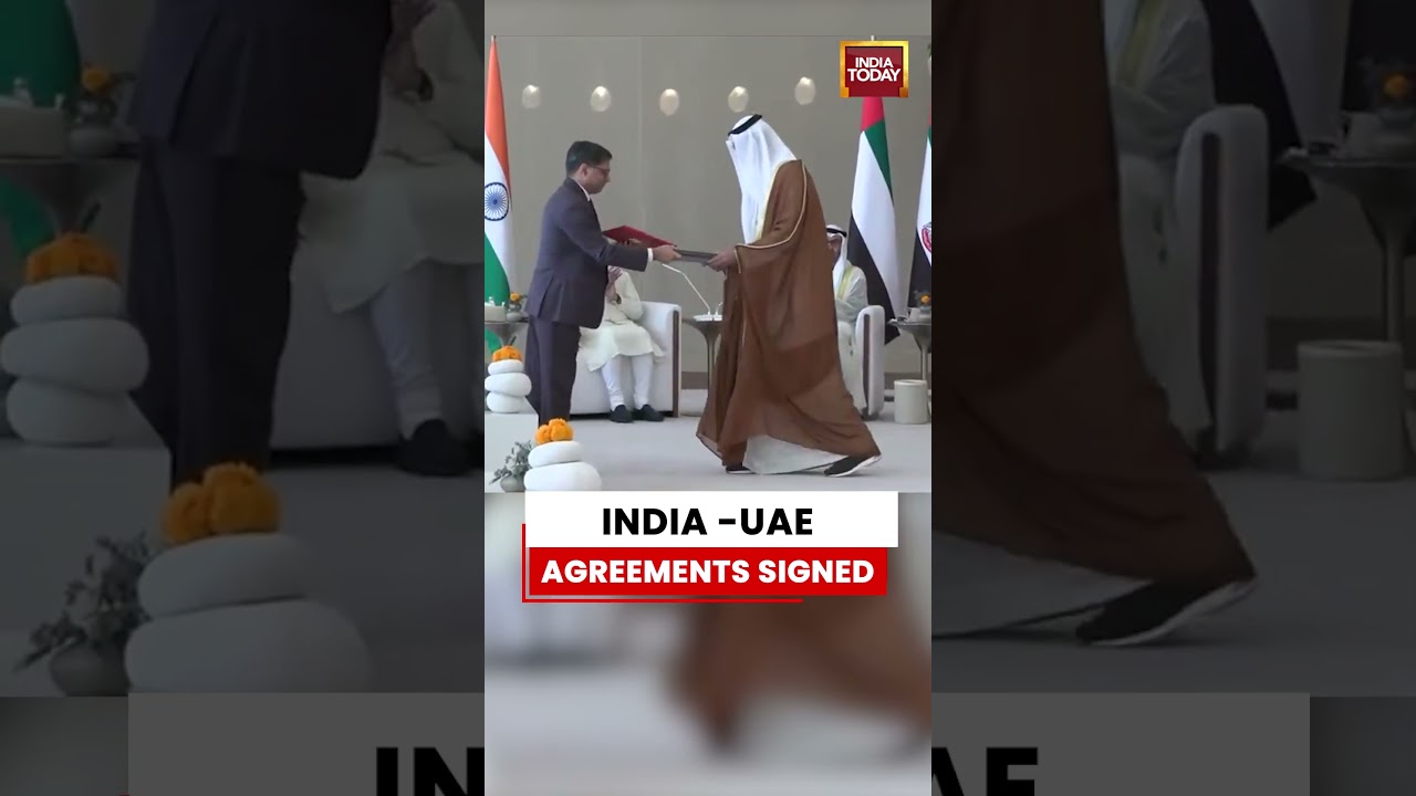 India-UAE Agreements Signed In Abu Dhabi | PM Modi, MBZ Witness Key Bilateral Deals
