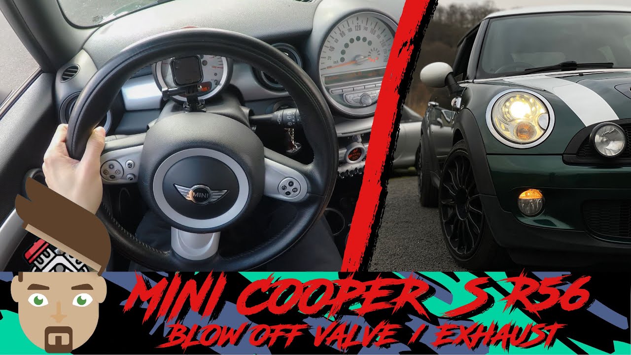 2007 Mini Cooper S R56 | POV / Raw sound with stock exhaust and Forge BOV / Pops and bangs