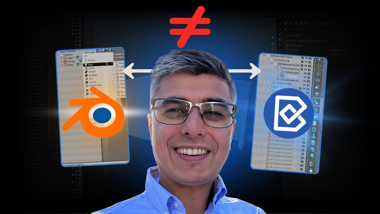 BlenderBIM vs Blender modeling in 2024 - What’s the difference?
