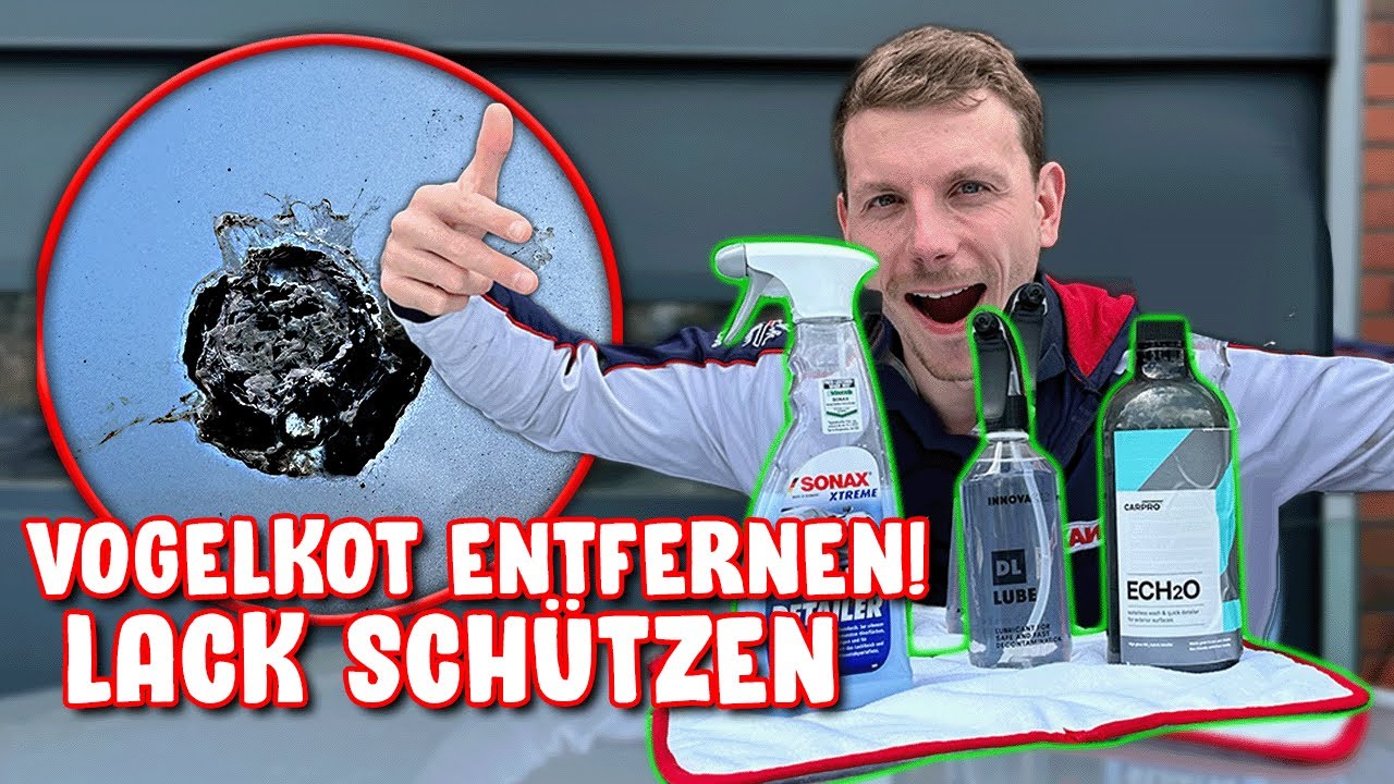 Schnell & Einfach: So Entfernst du Vogelkot vom Autolack - Die Besten Mittel im Test!