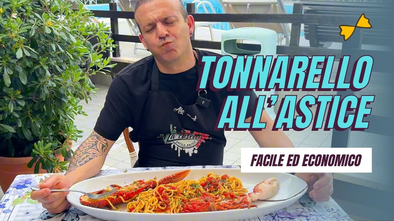 Pasta all'ASTICE - La ricetta più facile di tutte, fatela anche voi con pochi euro!