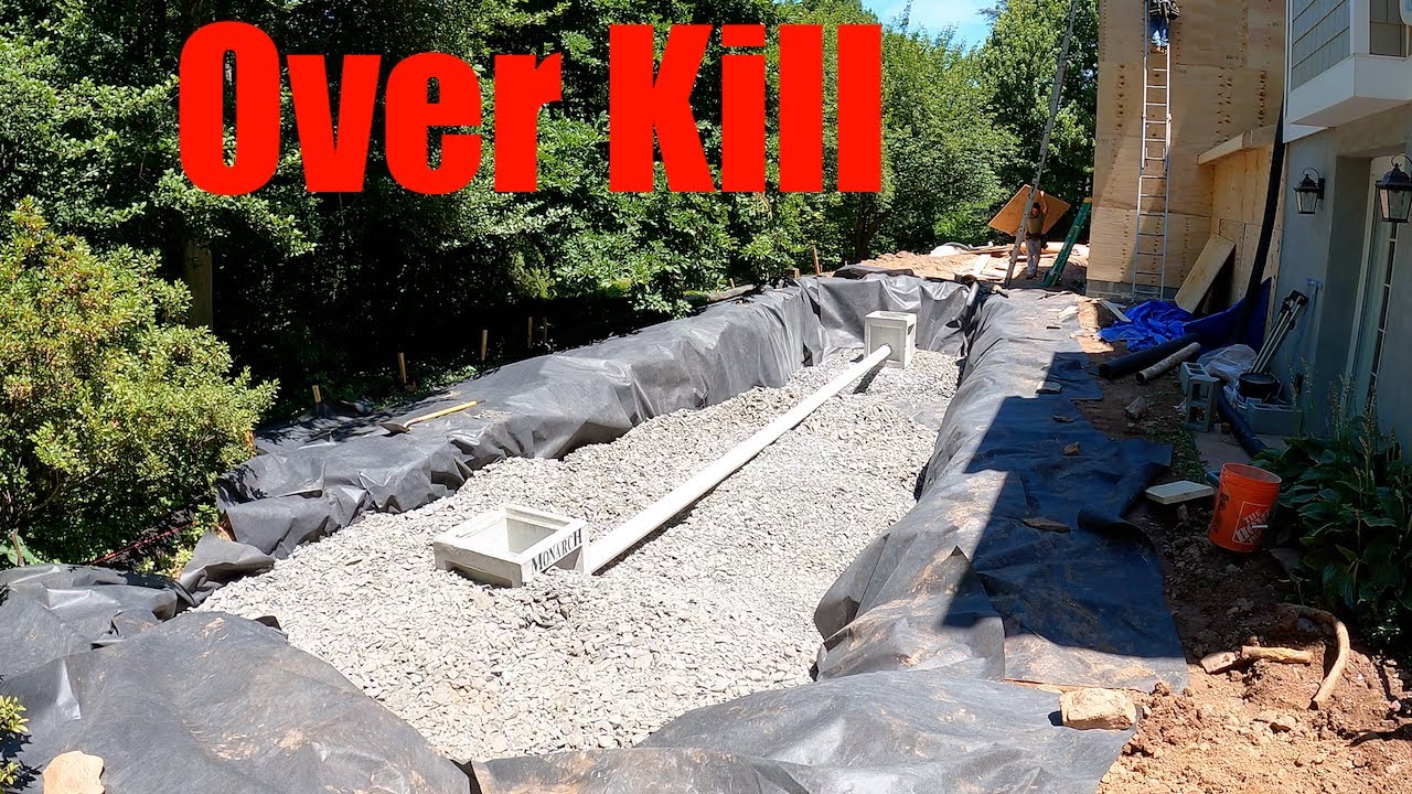 Storm water management trench