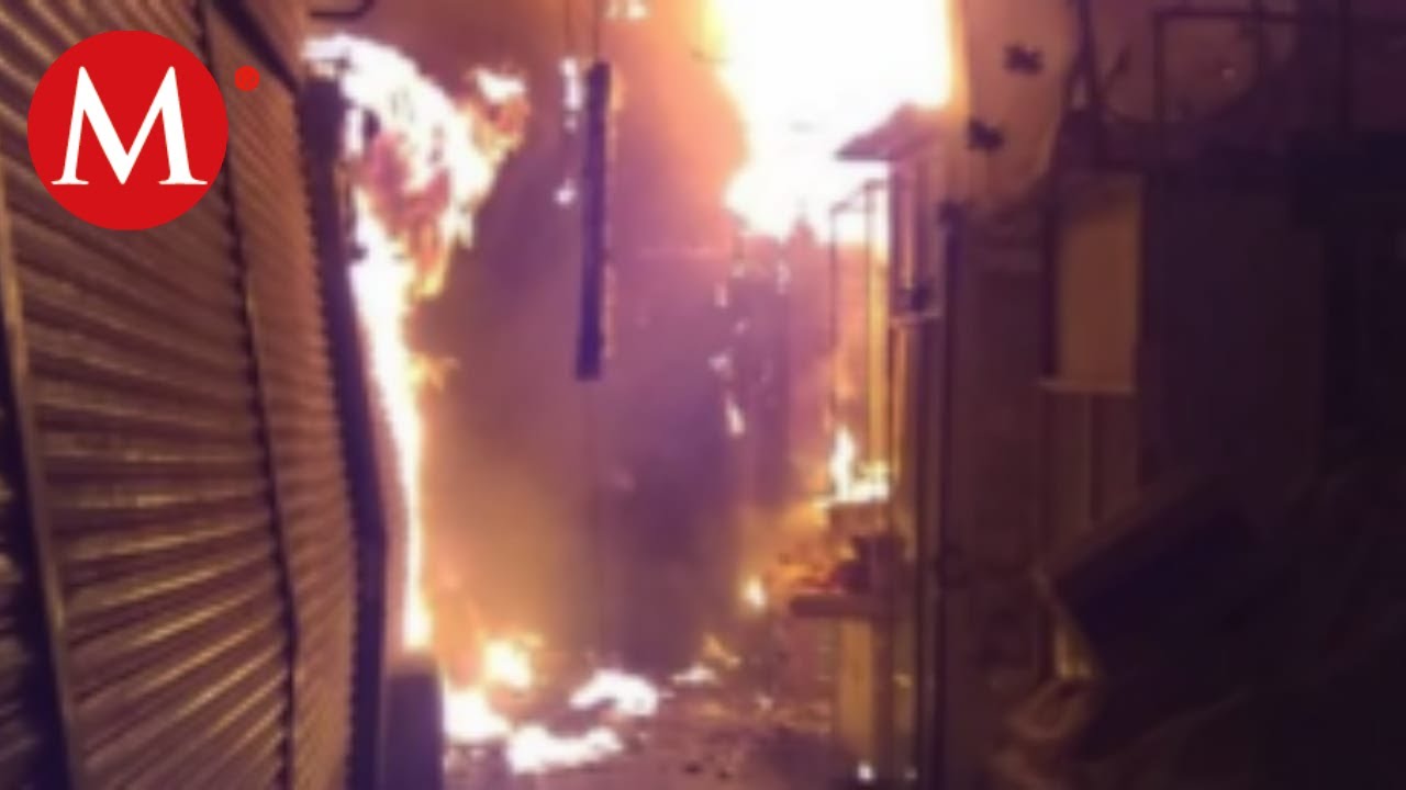 Incendio en mercado de San Cosme provoca evacuaci&oacute;n de 150 personas