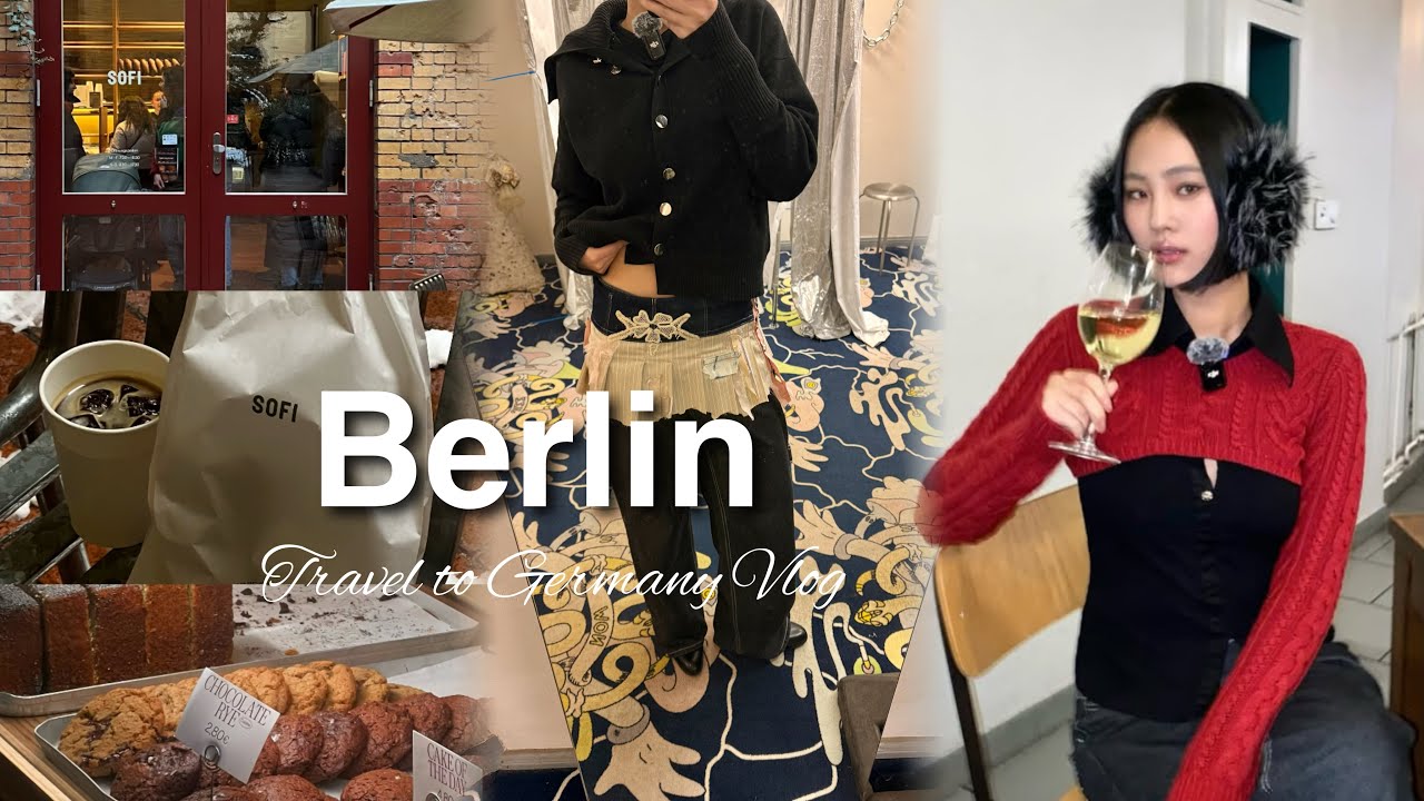How Much I Spent in Berlin 🇩🇪 | Winter Europe Travel Vlog, Thrift Shopping, Cozy Cafes &  Style