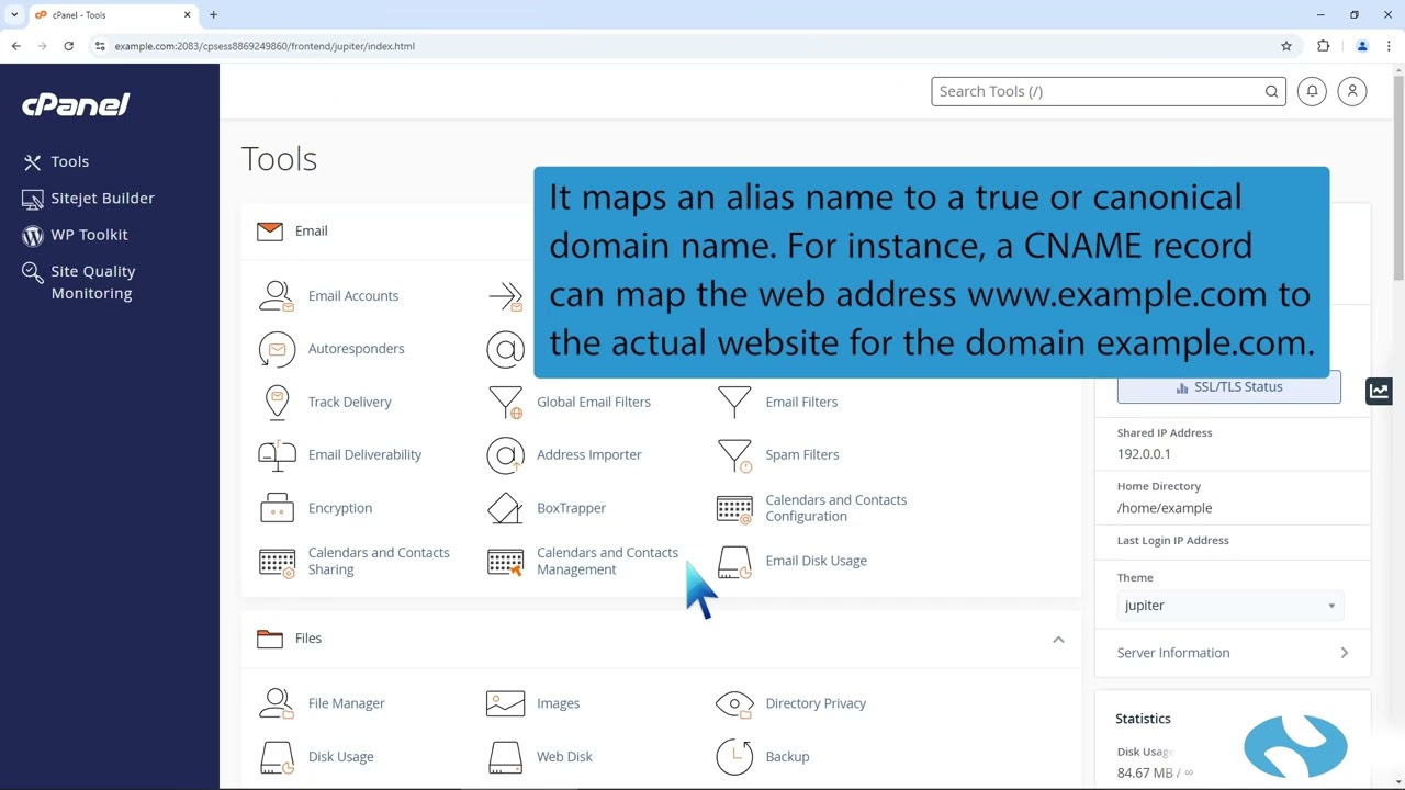 How to add CNAME record in cPanel using the DNS Zone Editor