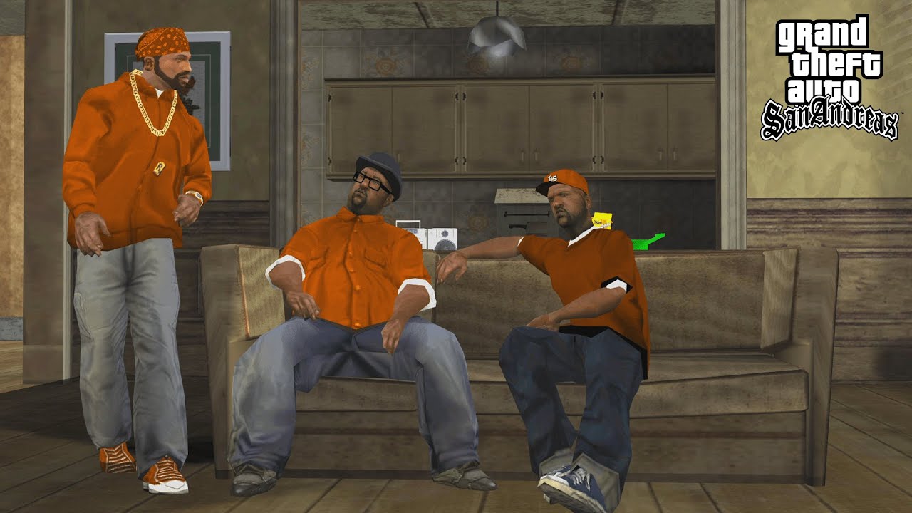 Orange Grove Street Families - Reuniting The Families Gang Mission in GTA San Andreas!