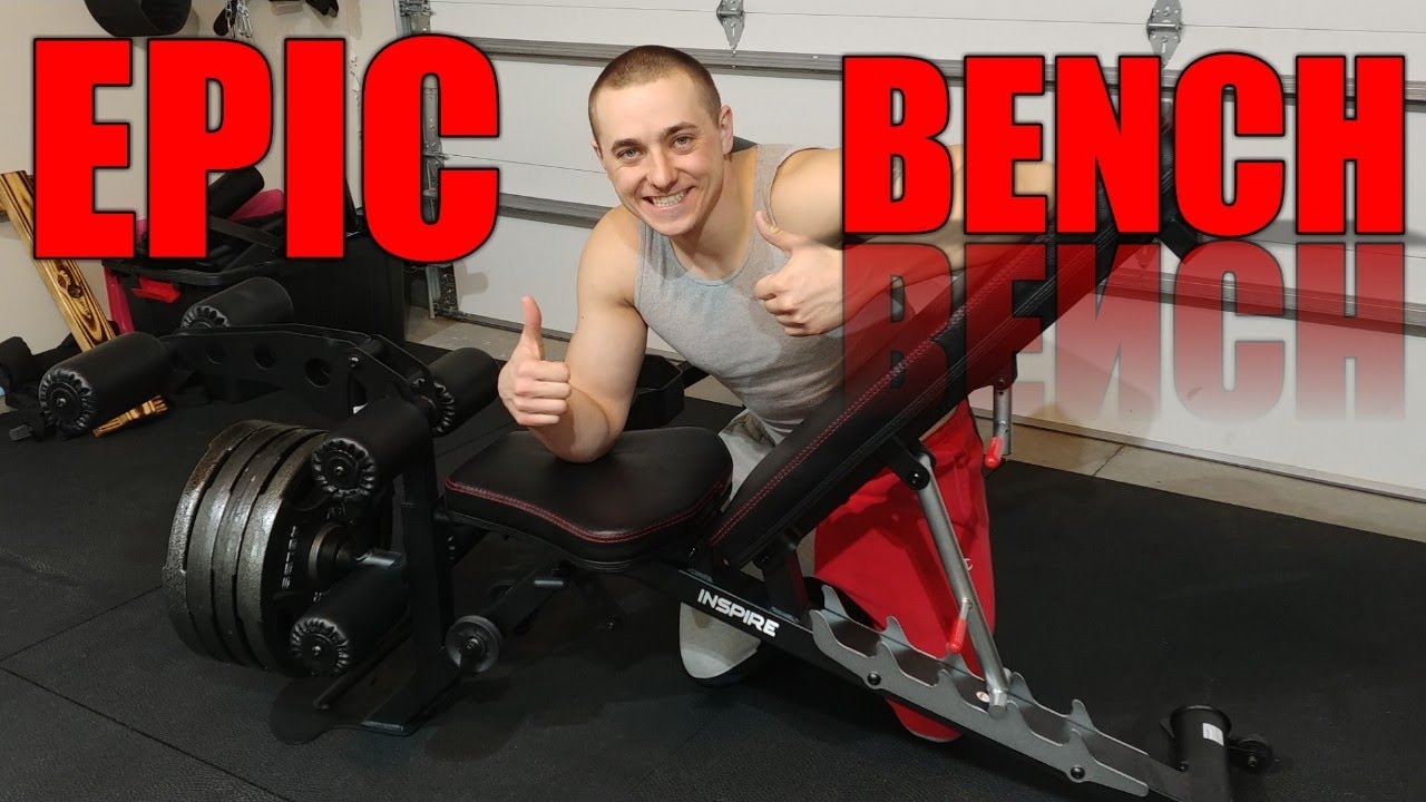 ЛУЧШАЯ ДОМАШНЯЯ СИЛУАРИАНСКАЯ СКАМЬЯ - Регулируемая силовая скамья Inspire Fitness SCS FT2 для га...